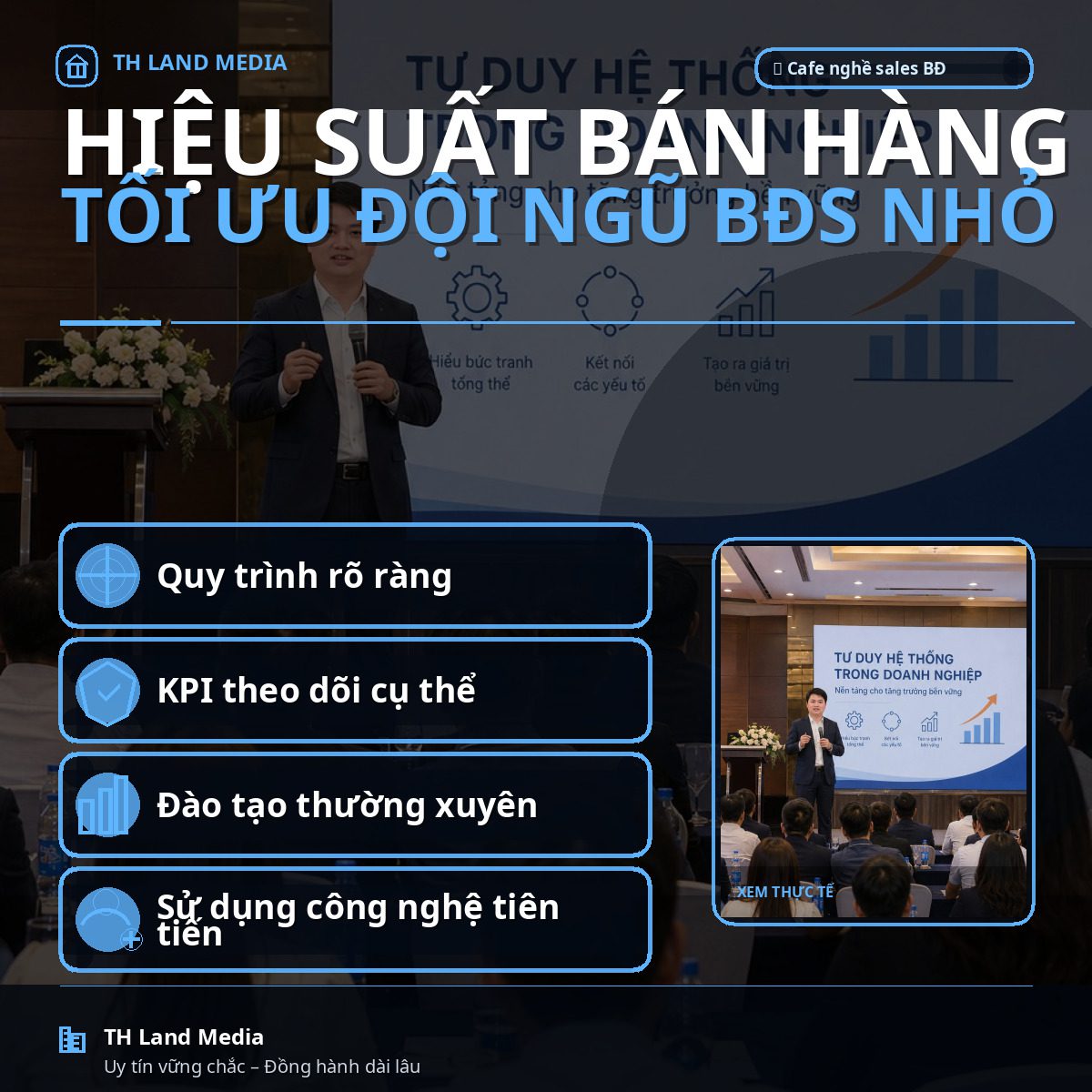 Tối Ưu Hóa Hiệu Suất Đội Ngũ Bán Hàng Bất Động Sản Nhỏ